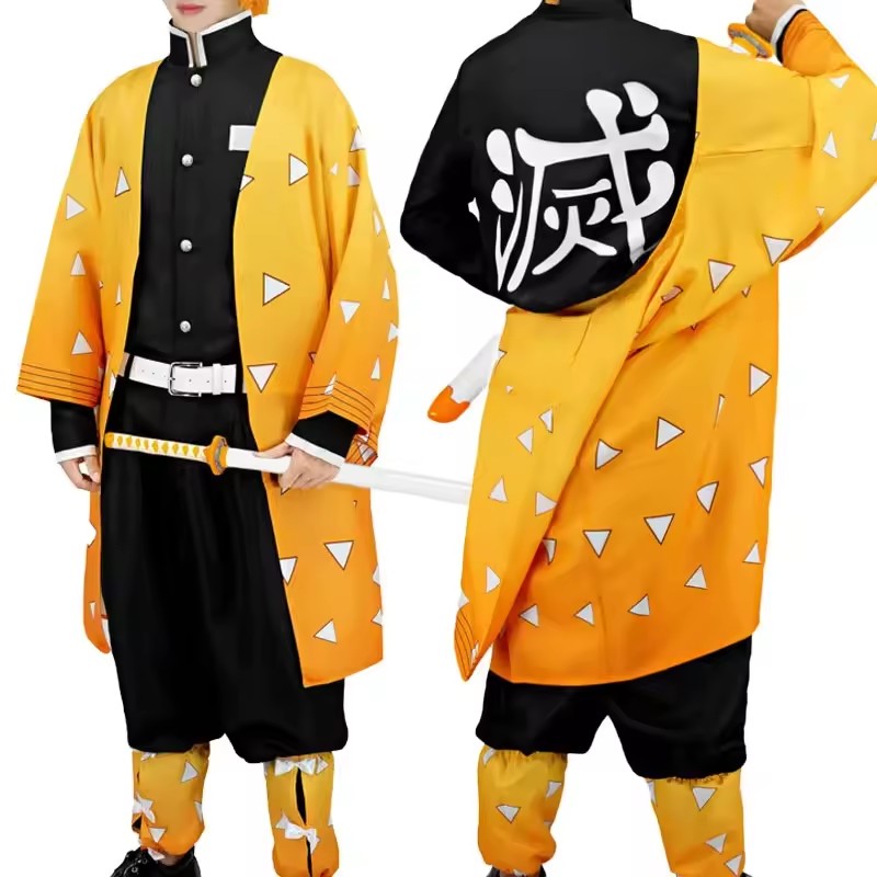 Men'S Kimono Accessories - 애니메이션 아가츠마 젠이츠 코스프레 의상 가발