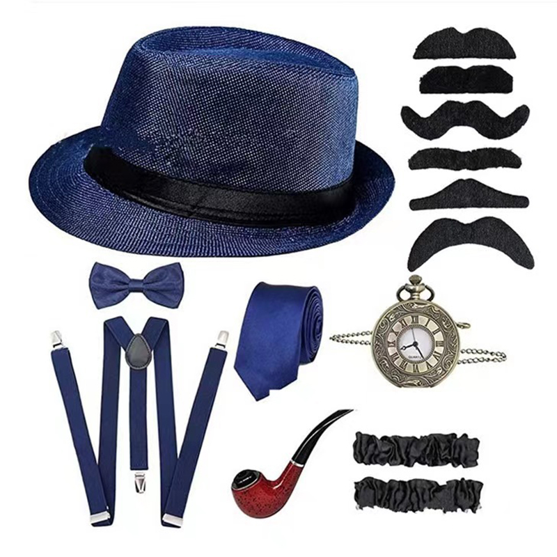 Men'S Accessories In The 1920S - 할로윈 코스프레 1920년대 남성 액세서리 세트