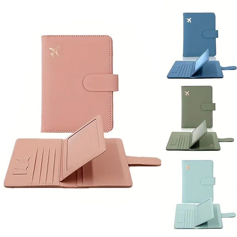 귀여운 버클이 있는 방수 가죽 여권 홀더 - 남녀 공용 - Men'S Accessories Types 리뷰 및 가격