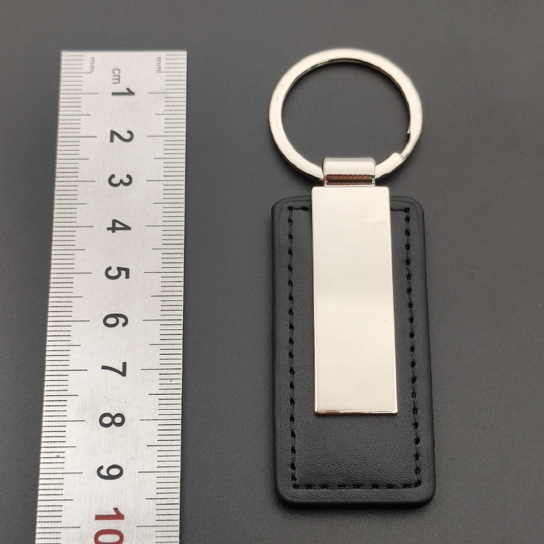 아연 합금 플레이트가 장식된 가죽 키링, 자동차 키링, - Men Accessories All 리뷰 및 가격